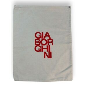 Gia Borghini Gia dust bag. Authentic. New 11"x14.5" purse bag linen bag shoe bag